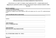 Wzór oświadczenia składanego przez odbiorców uprawnionych